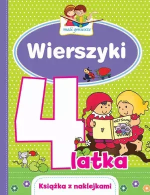 Mali geniusze. Wierszyki 4-latka - Urszula Kozłowska, Elżbieta Lekan
