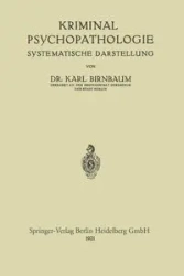 Kriminal-Psychopathologie - Karl Birnbaum