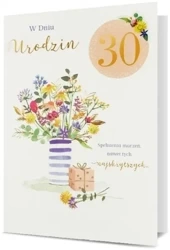 Karnet B6 Urodziny (wymienne cyfry) HM200-2449 - Pan Dragon