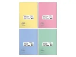 Zeszyt B5/60K kratka Eco PP Pastel Colors (5szt) - HERLITZ