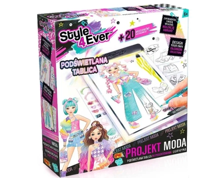Projekt Moda.Podświetlana tablica do projektowania - EPEE