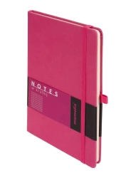 Notes Memofix A5 kratka różowy - Antra