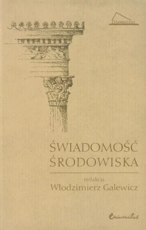 eBook Świadomość środowiska - Włodzimierz Galewicz