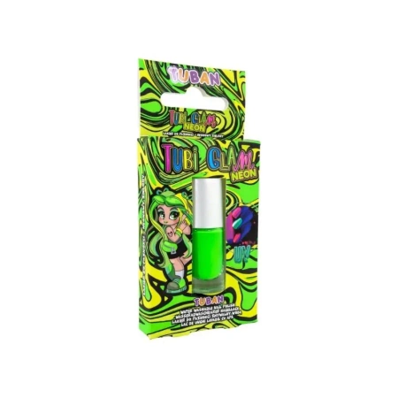 Lakier do paznokci Tubi Glam - zielony neon 5ml - Tuban