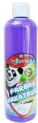 Farba plakatowa lawendowa 500ml - InSpiria