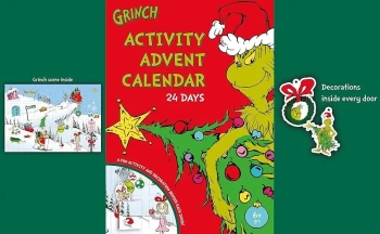 Aktywności Kalendarz Adwentowy Grincha - Tobar