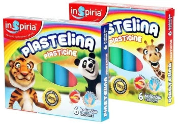 Plastelina 6 kolorów - InSpiria