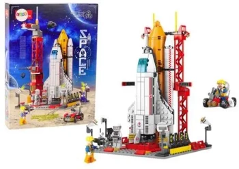 Klocki konstrukcyjne Stacja Kosmiczna 521el - Leantoys