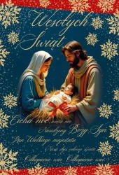 Karnet B6 Boże Narodzenie - Kukartka