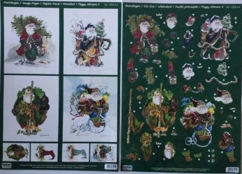 Zestaw 2 arkuszy A4 3D sztancowane - Galeria Hobby