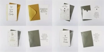 Karnet Chrzciny 1 MIX (12szt) - Polkart