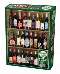 Puzzle Cobble Hill 1000 elementów Cobble Hill Puzzle 1000 el. Wino od A do Z 625012401746
