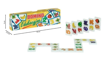 Domino Edukacyjne małe - Moneks