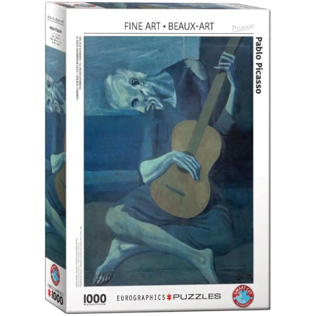Puzzle 1000 Picasso The Old Guitar Player 6000-5852 - Eurographics