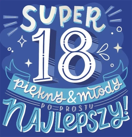 Karnet Urodziny 18 - Kukartka