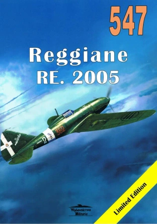 Reggiane RE. 2005 nr 547 - Janusz Ledwoch