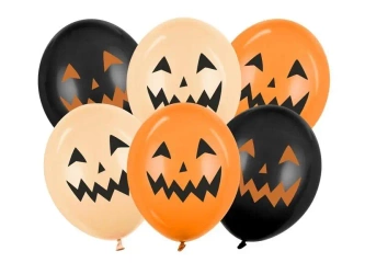 Balony Dynie 30cm 6szt - PartyDeco