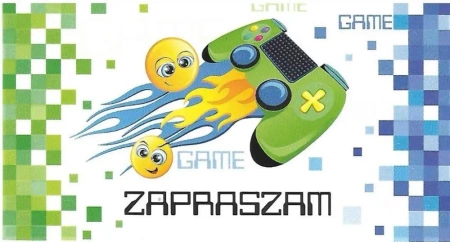 Zaproszenie Urodziny dziecięce (10szt) - Astro Atelier