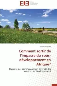 Comment sortir de l'impasse du sous-développement en afrique? - ZIMI-F