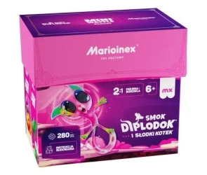 Mini Waffle 280el Diplodok i Kotek - Marioinex