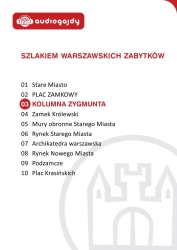 audiobook Kolumna Zygmunta. Szlakiem warszawskich zabytków - Ewa Chęć