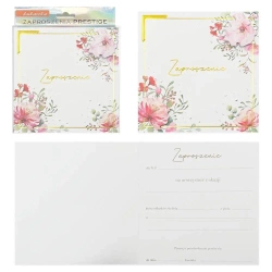 Zaproszenie 5szt - Kukartka