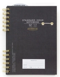 Notatnik A5/192K linia Standard Issue No.12 black - Designworks Ink
