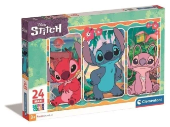 Puzzle 24 Maxi Super Kolor Stitch - Clementoni