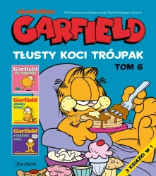 Garfield T.6 Tłusty koci trójpak - Jim Davis, Jim Davis
