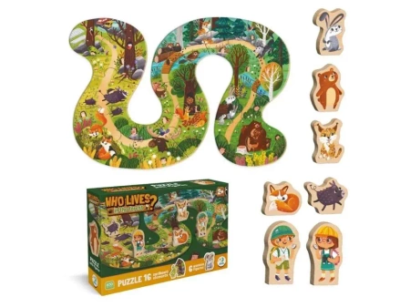 Puzzle 16 Who lives in the forest - Dodo