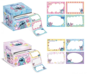 Naklejki w kartoniku 72szt Stitch mix - Beniamin