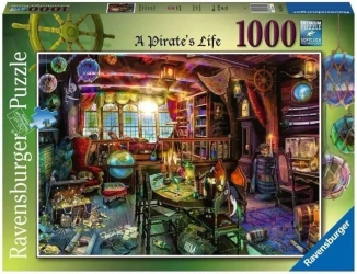 Puzzle 1000 Pirackie życie - Ravensburger