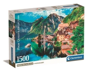 Puzzle 1500 Compact Hallstatt - Clementoni