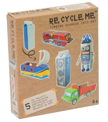 Zestaw Kreatywny. Sejf - 5 zabawek - Re-Cycle-Me