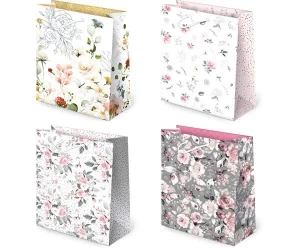 Torebki ozdobne T8-106 Kwiaty 10 sztuk - PAW S.C.