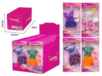 Sukienka dla lalki 29cm MIX - ADAR