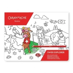 Kolorowanka 90x90cm - Carandache