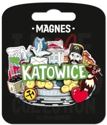 Magnes I love Poland Katowice ILP-MAG-C-KAT-67 - Pan Dragon