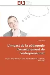 L'impact de la pédagogie d'enseignement de l'entrepreneuriat - CHKIR-F