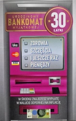 Karnet Urodziny 30 damskie - YEKU