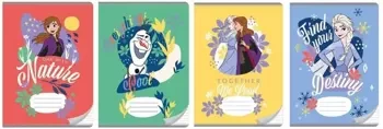 Zeszyt A5/16K linia potrójna kol, Frozen (20szt) - Beniamin