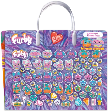 Furby. Kocham naklejać. Futrzaste słodziaki. Furby - praca zbiorowa