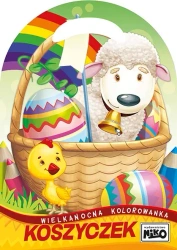 Wielkanocna kolorowanka. Koszyczek - opracowanie zbiorowe
