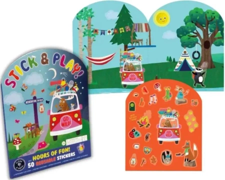 Naklejki wielokrotnego użytku przygoda - Floss & Rock