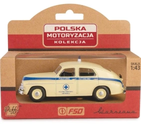 Kolekcja PRL-u Warszawa M-20 Pogotowie Ratunkowe - Daffi