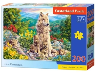 Puzzle 200 New Generation CASTOR - Castorland
