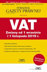 eBook VAT Zmiany od 1 września i 1 listopada 2019 - Praca zbiorowa