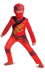 Strój dziecięcy - Ninjago Kai - rozmiar S - Arpex