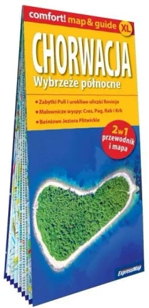 Comfort! map&guide Chorwacja 2w1 - Opracowanie zbiorowe