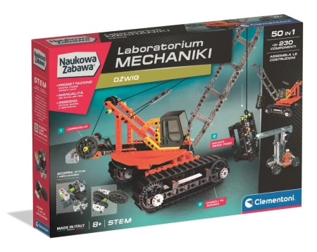 Laboratorium mechaniki dźwig - Clementoni